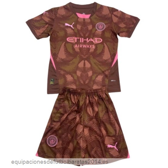 Nuevo Portero Conjunto De Hombre Manchester City 24/25 Borgona Baratas